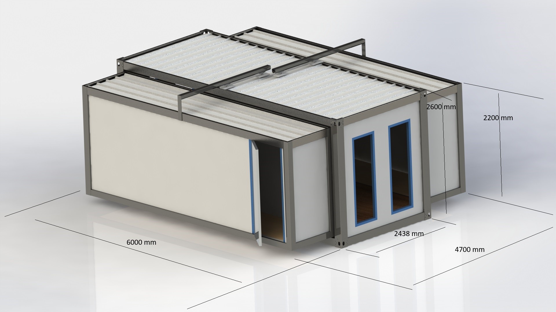 Container expandabil